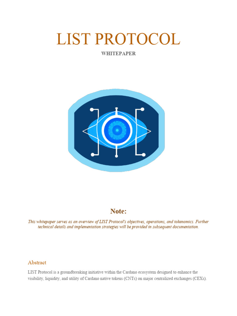 Cardano Token Listing Strategy | PDF | Cryptocurrency | Promotion  (Marketing)