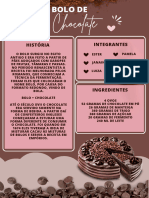 Cartaz Bolo de Chocolate Finalizado (420 × 297 MM) (297 × 420 MM)