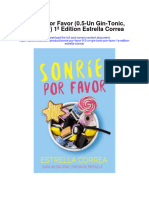 Download Sonrie Por Favor 0 5 Un Gin Tonic Por Favor 1A Edition Estrella Correa all chapter