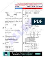 0804-Physics - Paper With Solution - Evening-DONE