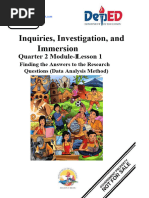 Module 1.1 4TH Quarter Inquiries