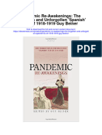 Pandemic Re Awakenings The Forgotten and Unforgotten Spanish Flu of 1918 1919 Guy Beiner Full Chapter