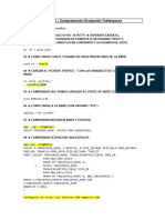 ORACLE - Comprobación Ocupación Tablespaces