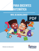 10 Docente Matematica Bachillerato