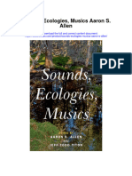 Download Sounds Ecologies Musics Aaron S Allen all chapter