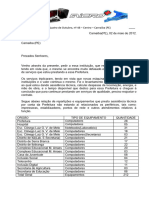 Carta A Prefeitura