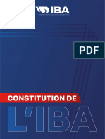 IBA Constitution FR