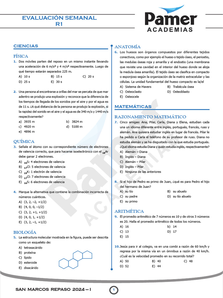 Eva R1 Armado | PDF | Hueso | Sicología