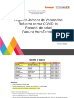 Segunda Jornada de Vacunación Modificación