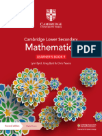 Cambridge Lower Secondary Mathematics Learner's Book 9 1