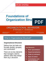 Chapter 15 Foundations of Organization Structure