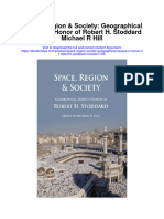 Space Region Society Geographical Essays in Honor of Robert H Stoddard Michael R Hill All Chapter