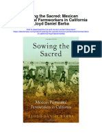 Sowing The Sacred Mexican Pentecostal Farmworkers in California Lloyd Daniel Barba All Chapter