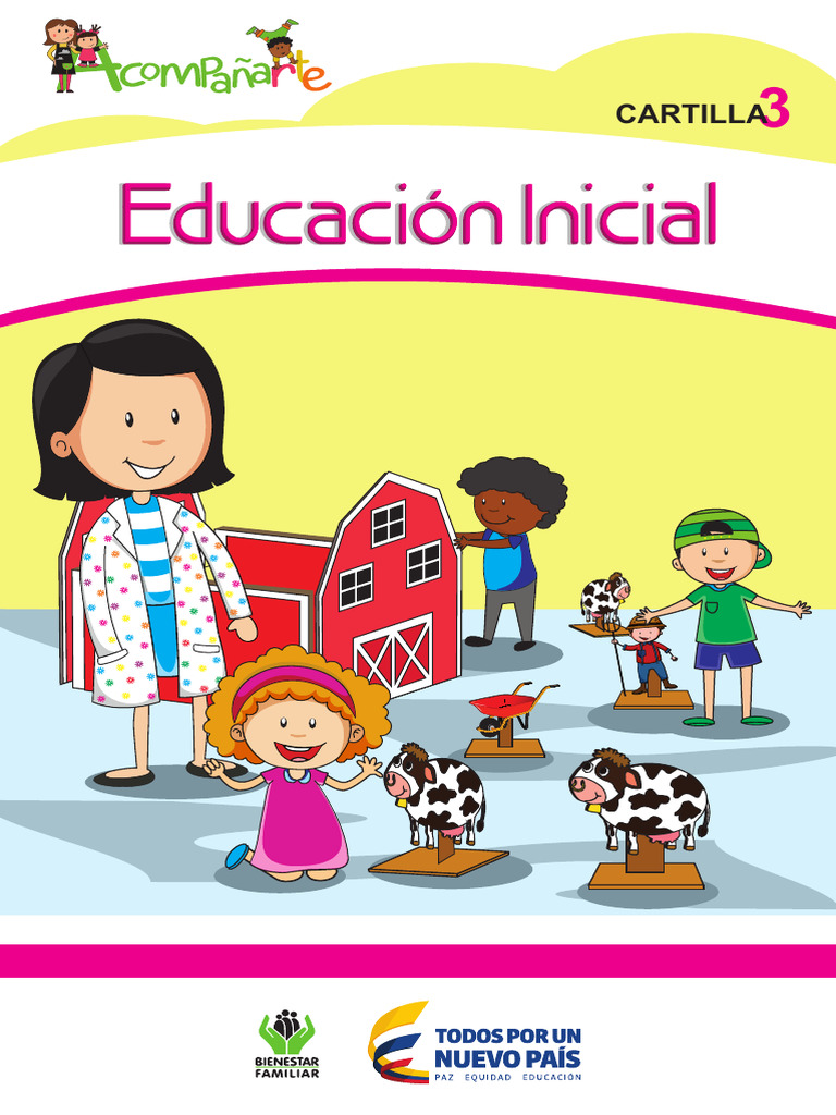 Cartilla 3 Educacion Inicial | Descargar gratis PDF | Educación de la ...