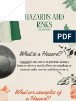 Hazard and Risk (Dressmaking)
