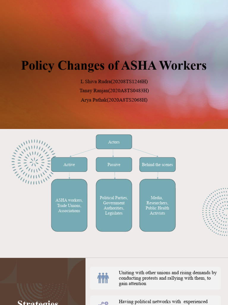 ASHA Workers' Policy Challenges | PDF
