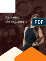 Training Manual Restaurant MGMT