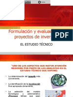 Tema 2 Formulación y evaluación de proyectos de inversión