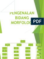 Bab 1 - Pengenalan Bidang Morfologi