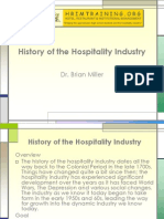 History of the Hospitality Industry