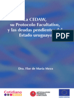 La CEDAW, Su PF y Las Deudas Pendientes Del Estado Uruguayo