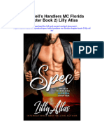 Spec Hells Handlers MC Florida Chapter Book 2 Lilly Atlas All Chapter