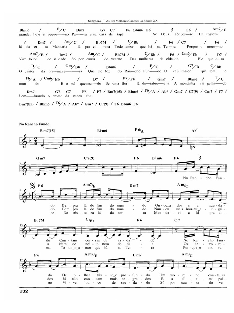 No Rancho Fundo - Partitura | PDF