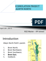 Reservoir Simulation Alwyn North Project - Ado Presentation