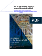 Download Spectacles In The Roman World A Sourcsiobhan Mcelduff all chapter
