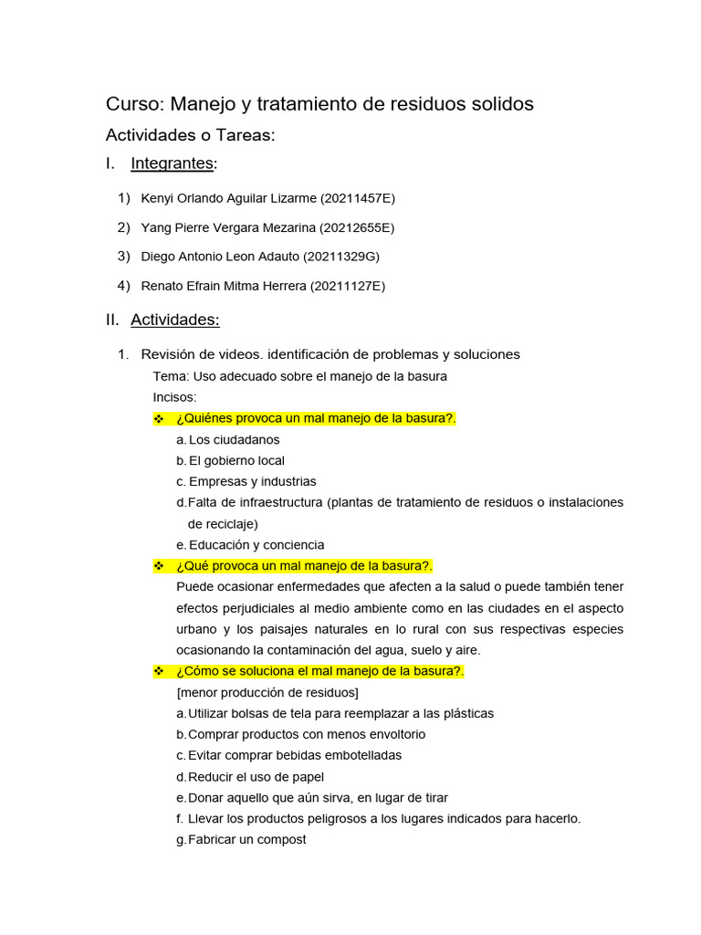 Rellenos Sanitarios y Manejo de Residuos | PDF | Residuos | Vertedero
