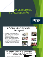 Llenado de Historia Clinica Del Niño