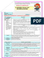 U2 S3 Sesion D1 Com Escribimos Ficha de Recomendacion Maestras de Primaria Del Peru