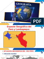 Espacio Geográfico Del Perú y Lambayeque Parte I