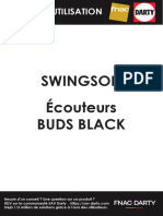 SWINGSON Écouteurs BUDS BLACK