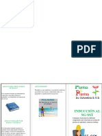 Folleto Inducción Al SG-SST