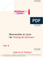 Clase 1 - ¿Qué Es El Testing