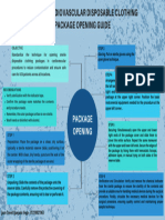 Spider Map: STERILE CARDIOVASCULAR DISPOSABLE CLOTHING PACKAGE OPENING GUIDE