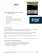 OLY Software Bulletin SOFT020 (D