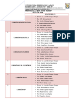 Comisiones 10 de Junio 2024 Actualizado