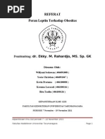 Download Referat Peran Leptin Terhadap Obesitas  by Kesuma Larasati SN72532992 doc pdf