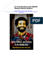 Download Sport Politics And Society In The Middle East Danyel Reiche Editor all chapter