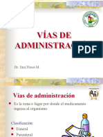 Vías de Administración