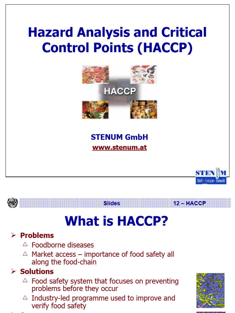 PR 12 Haccp - 0 | PDF | Hazard Analysis And Critical Control Points ...