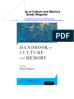 Handbook of Culture and Memory Brady Wagoner Full Chapter