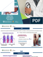 Tromboembolismo Pulmonar: Arteta Fabiana Caballero Jesús Jiménez Valentina Olivares Alejandro Vega Gabriela