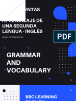 Herramientas para El Aprendizaje de Una Segunda Lengua - Inglés