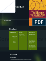 Academic Word List 6 Heyam Jamaa