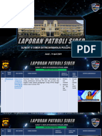Laporan Patroli Siber Polda Jambi TGL 19-04-2024