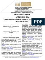 Plenaria-Orden Del Dia-Proyectos (2024!04!23)