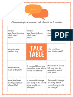 Talk Table
